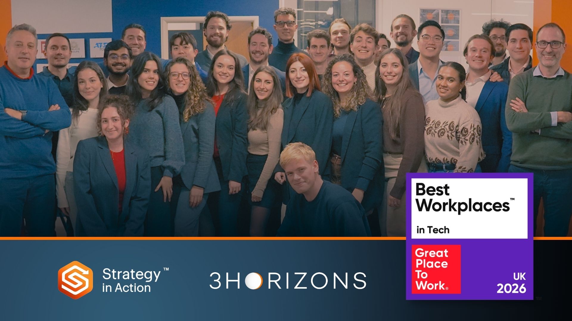 SIA – Strategy in Action Ltd named one of the UK’s Best Workplaces in Tech™ 2026